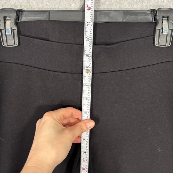 Torrid Leggings Womens 1X 14 16 Black Crop Signature Elastic Soft Jersey Knit - Picture 5 of 8